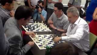 SINQUEFIELD Cup 2015 Grandmasters Fabiano Dlugy MVL and Aronian play Bughouse [upl. by Kram867]