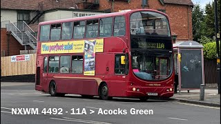 NXWM 4492 Volvo B7TL ZF€3 BJ03EXA [upl. by Tchao]