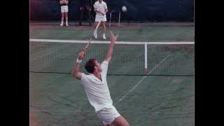 1968 Tennis Finals Longwood Rod Laver  John Newcombe [upl. by Spear]