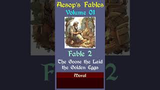 Aesops Fables The Goose that Laid the Golden Eggs [upl. by Dilahk700]