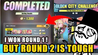 I WON  BUT ROUND 2 IS TOUGH  GOLDEN CITY CHALLENGE  DISLYTE [upl. by Canute]