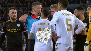 Sergio Ramos red card vs Manchester City Champions League 26022020 [upl. by Imojean213]