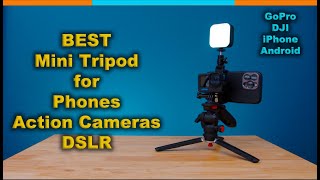 BEST mini tripod for your iPhone Android GoPro DJI and DSLR cameras by NEWER Action Cameras [upl. by Verras65]