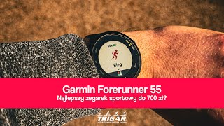 Garmin Forerunner 55  najlepszy zegarek sportowy do 700 zł [upl. by Jacques]