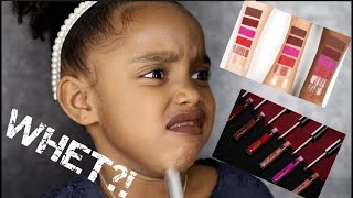 ELLARIE X COLOURPOP REVIEW BY 6 YEAR OLD  Yoshidoll [upl. by Negam]