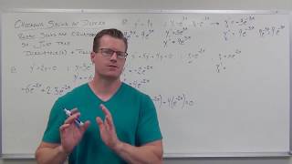 Checking Solutions in Differential Equations Differential Equations 3 [upl. by Lilah]