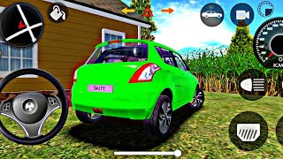 Maruti Suzuki Swift car gameplay 🔥  Swift car game  Indian cars simulator 3d [upl. by Warfore]