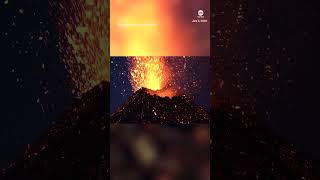 Italys Mount Etna erupts in spectacular fashion [upl. by Alyahsat]