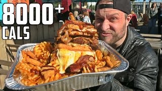 6lb Food Truck Challenge 8000 Calories [upl. by Moncear459]