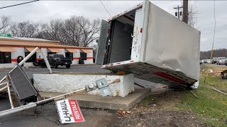 Clarksville TN Tornado Damage Restoration in Progress [upl. by Keyek]