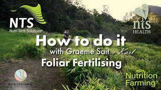 How to Do It Series  Episode 16  Foliar Fertilising [upl. by Aihsitan]