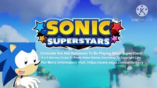 FAKE Sonic Superstars AntiPiracy Screen Sneak Peak [upl. by Alten]