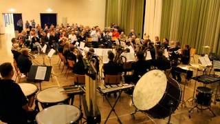 The Plantagenets Edward Gregson  Nordvestjysk Brass Band cond Huw Thomas [upl. by Adnahc966]