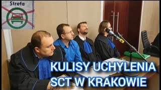 Kulisy uchylenia SCT w Krakowie w sądzie [upl. by Eylrac]