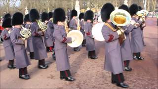 Relève de la garde au Buckingham Palace à Londres 16 janvier 2016 [upl. by Blondie]