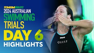 Australian Swimming Trials  Night 6 Highlights  Wide World of Sports [upl. by Ailsun]