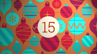 FamilienAdventskalender Tür 15 Basteln mit Kindern einfache GeschenkTüte falten diycrafts [upl. by Aynot]