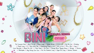 BINI  NonStop Playlist 2024 Complete Songs [upl. by Abekam]