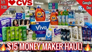 CVS Free amp Cheap Coupon Deals amp Haul 77  720 15 Money Maker Haul 🔥 Learn CVS Couponing [upl. by Rambow]