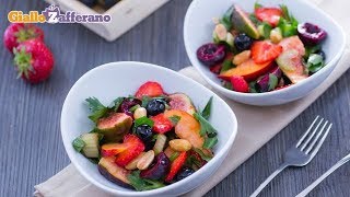 INSALATA DI FRUTTA  Ricetta in 1 minuto [upl. by Crystal]