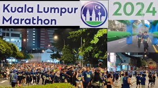 Kuala Lumpur Marathon Race 2024 Kuala Lumpur Malaysia🇲🇾 [upl. by Kelley]