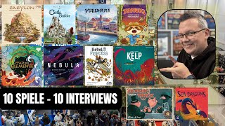 10 Spiele  10 Interviews  SPIEL 2024 Teil 4 [upl. by Adnirak618]