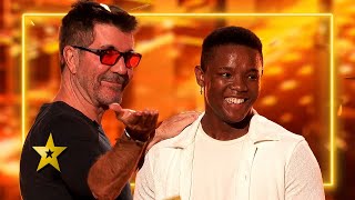 INSPIRATIONAL Dancer Wins Simon Cowells Golden Buzzer on Americas Got Talent [upl. by Anilocin]