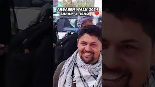 ARBAEEN WALK 2024  SAFARISHQ  CHEHLUM STATUS  SUS OKARA  NOHA NADEEM SARWAR  MASHI IN KARBALA [upl. by Raimondo]