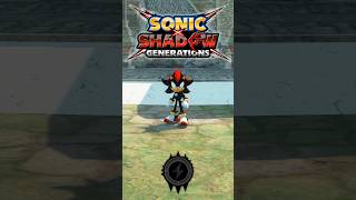 SA1 Shadow In Shadow Generations sonic sonicthehedgehog shadowgenerations [upl. by Attemaj]