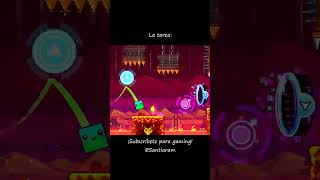 Geometry Dash Lo que aprendemos VS El examen geometrydash meme humor gaming shorts [upl. by Cyler183]