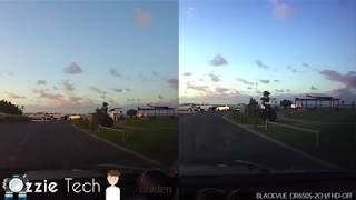 Uniden iGo Cam 60 vs Blackvue DR650S dashcam Footage Comparison [upl. by Eedyaj299]