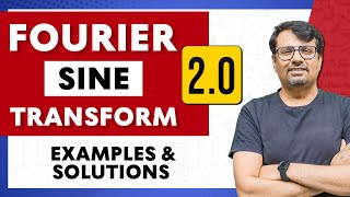 Fourier Transform 20  Fourier Sine Transform Example amp Solutions by GP Sir [upl. by Nielson]