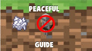 Minecraft Tutorial How To Get Bonemeal in Peaceful Mode [upl. by Eliot]