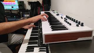 Michael Sembello  Maniac 1983 keyboard cover by Lorenzo Bianco [upl. by Aerdua]