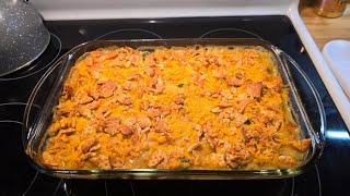 Old Fashioned Chicken amp Rice Casserole recipe cooking dinnerideas budgetmeal familydinner food [upl. by Adrial689]