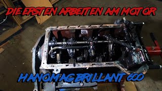 Den Motor Zerlegen  Hanomag Brillant 600  Ste Te [upl. by Acirret375]