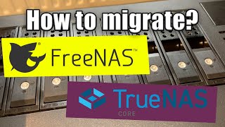 How to migrate TrueNASFreeNAS to a new server [upl. by Enautna]