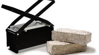 How to make a paper briquette [upl. by Aretahs348]