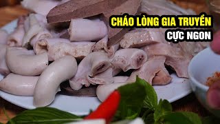 Suất cháo lòng siêu ngon sau mùa dãn cách hanoifood [upl. by Mycah]