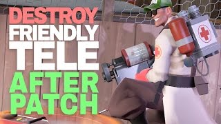 TF2 Exploit  Destroying Friendly Teleporter after patch [upl. by Htabazile129]