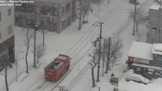 Heavy snowfall in Sapporo 大雪警報  lofi radio 12 hours  February 22 2024 [upl. by Schiro274]