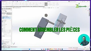 comment assembler les pièces SUR SOLIDWORKS [upl. by Warring389]