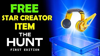 GIVING AWAY FREE STAR CREATOR ITEMS Roblox The Hunt Vault Star Headphones [upl. by Theona]