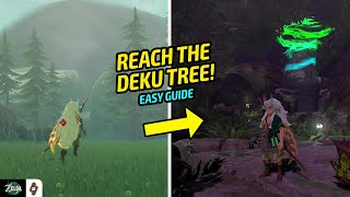 EASY GUIDE How to enter Korok Forest in Tears of The Kingdom [upl. by Olenolin236]