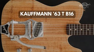 Kauffmann ’63 T B16 [upl. by Mukerji841]