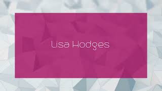 Lisa Hodges  appearance [upl. by Canter254]