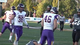 UNI Football Drops Game to SUU [upl. by Atlante]