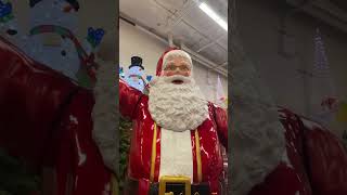 Home Depot 8ft Santa 2023 christmas holiday [upl. by Revned]