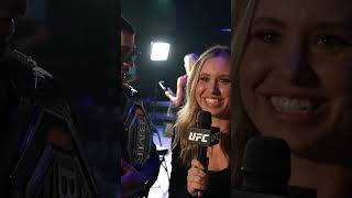 Ilia Topuria Reacting to getting the BONUSSS 👀 ufc308 [upl. by Nrubyar538]