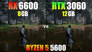 RX 6600 vs RTX 3060  Ryzen 5 5600  Test in 20 Games in 2024 [upl. by Segalman568]